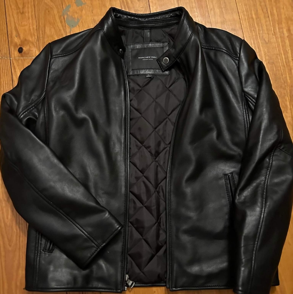Marc new York leather jacket.